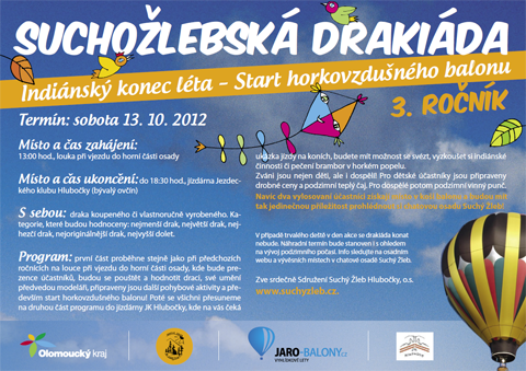 3. ročník Suchožlebské drakiády